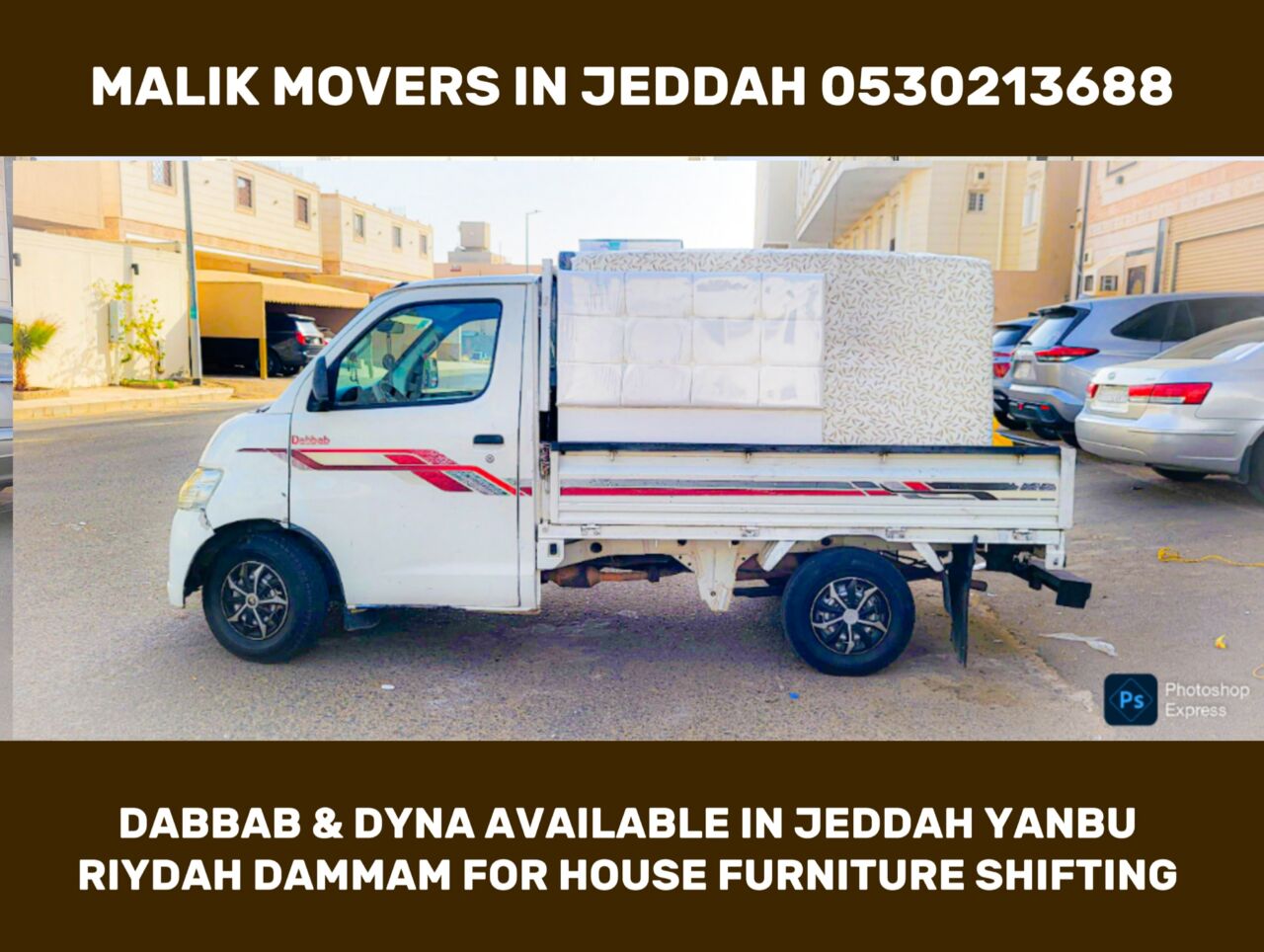 Jeddah, Relocation, DABBAB & DYNA ☑️ AVAILABLE IN JEDDAH RIYDAH DAMMAM FOR HOUSE FURNITURE SHIFTIN 0530213688