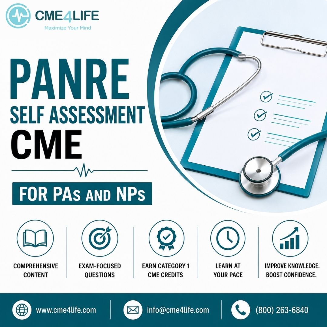 New York, Education, PANRE Self Assessment CME For PAs And NPs