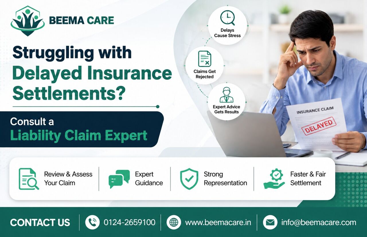 Gurgaon, Financial, Struggling With Delayed Insurance Settlements? Consult A Liability Claim Expert