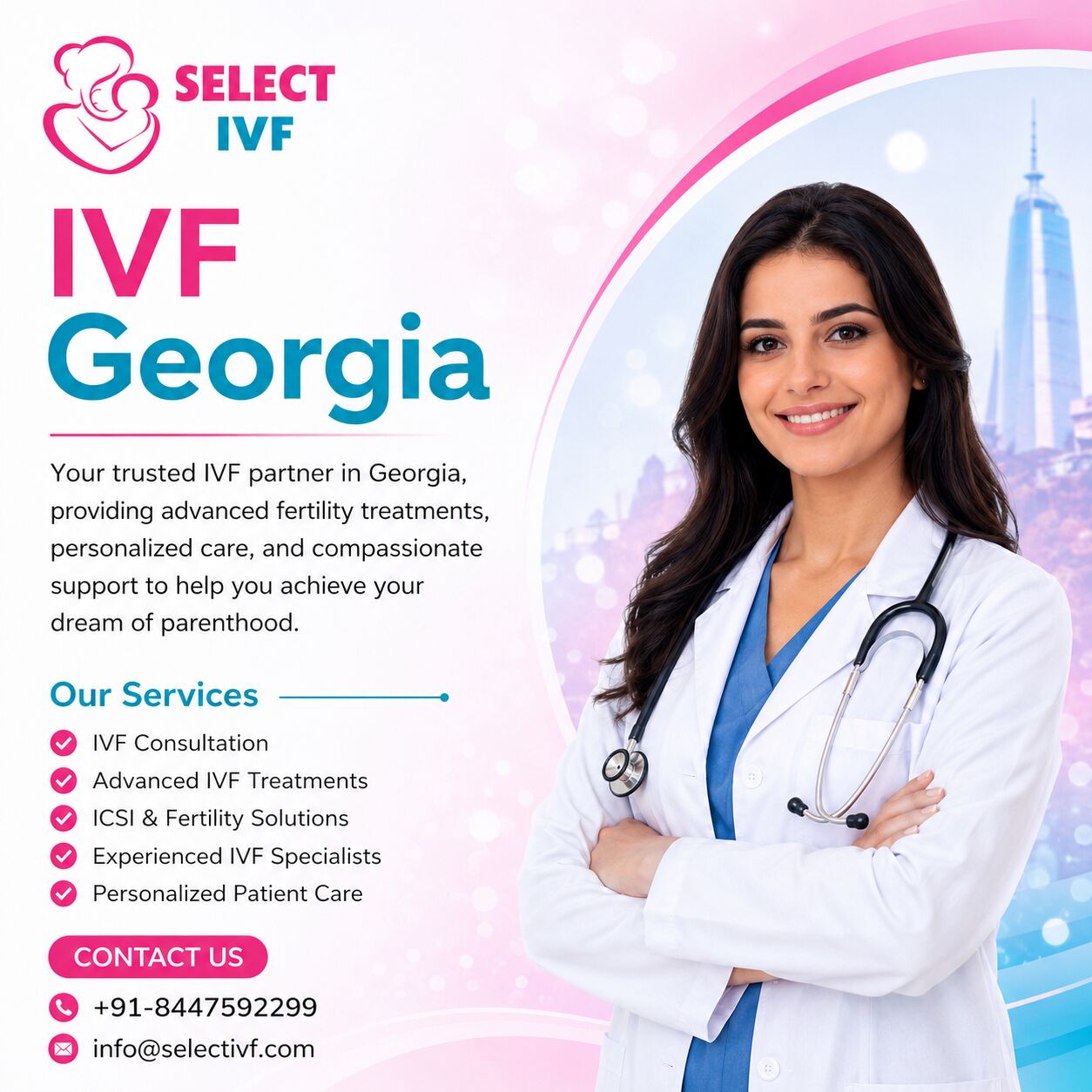 Tbilisi, Health, IVF Georgia