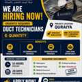 DUCT TECHNICIANS 🔧