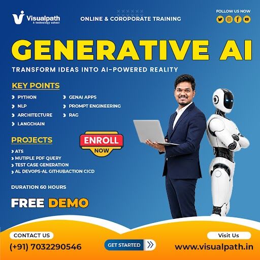 Hyderabad, Lessons Offered, Generative AI Courses Online With Hands-on Lab Practice