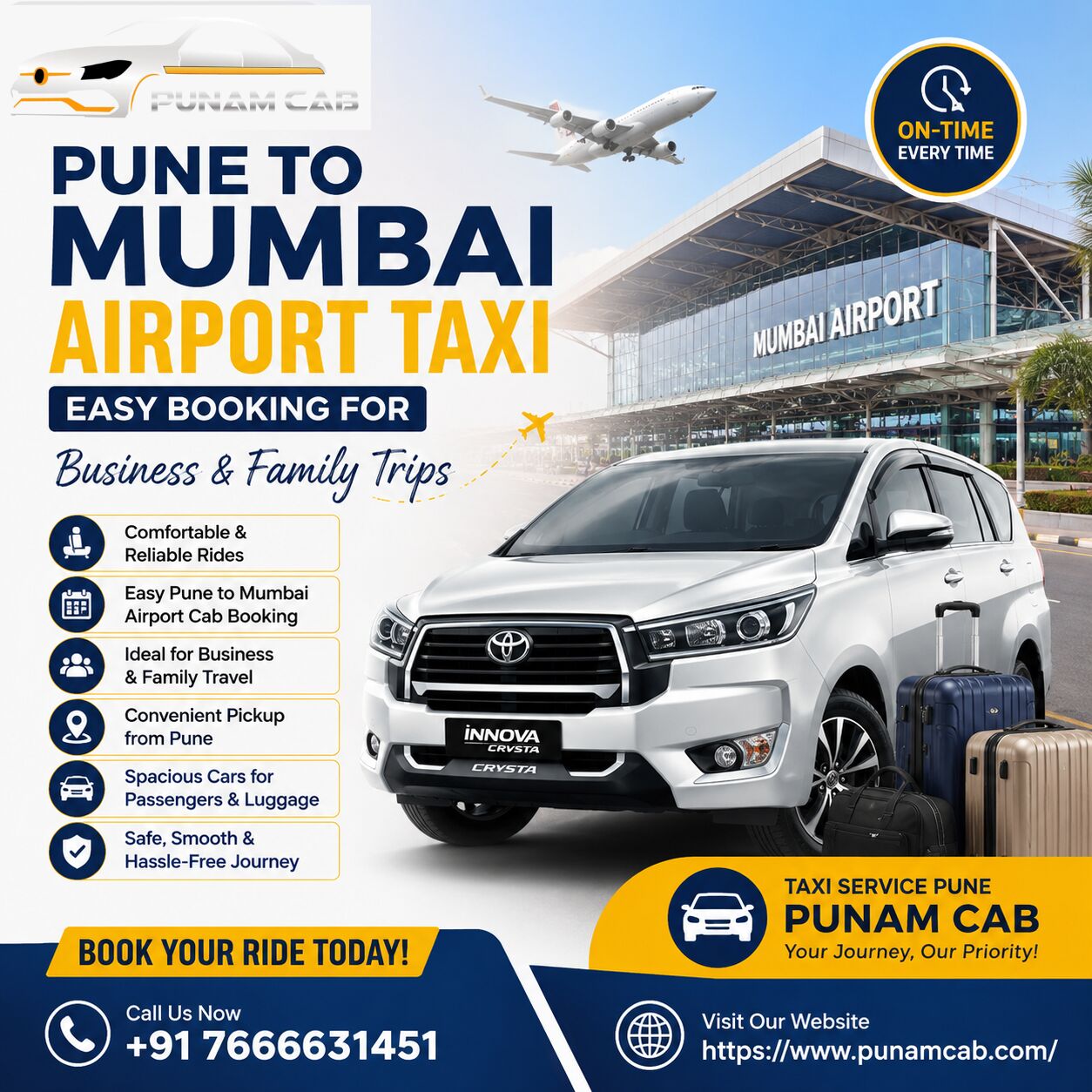 Pune, Travel, Pune To Mumbai Airport Taxi: Easy Booking For Business & Family Trips