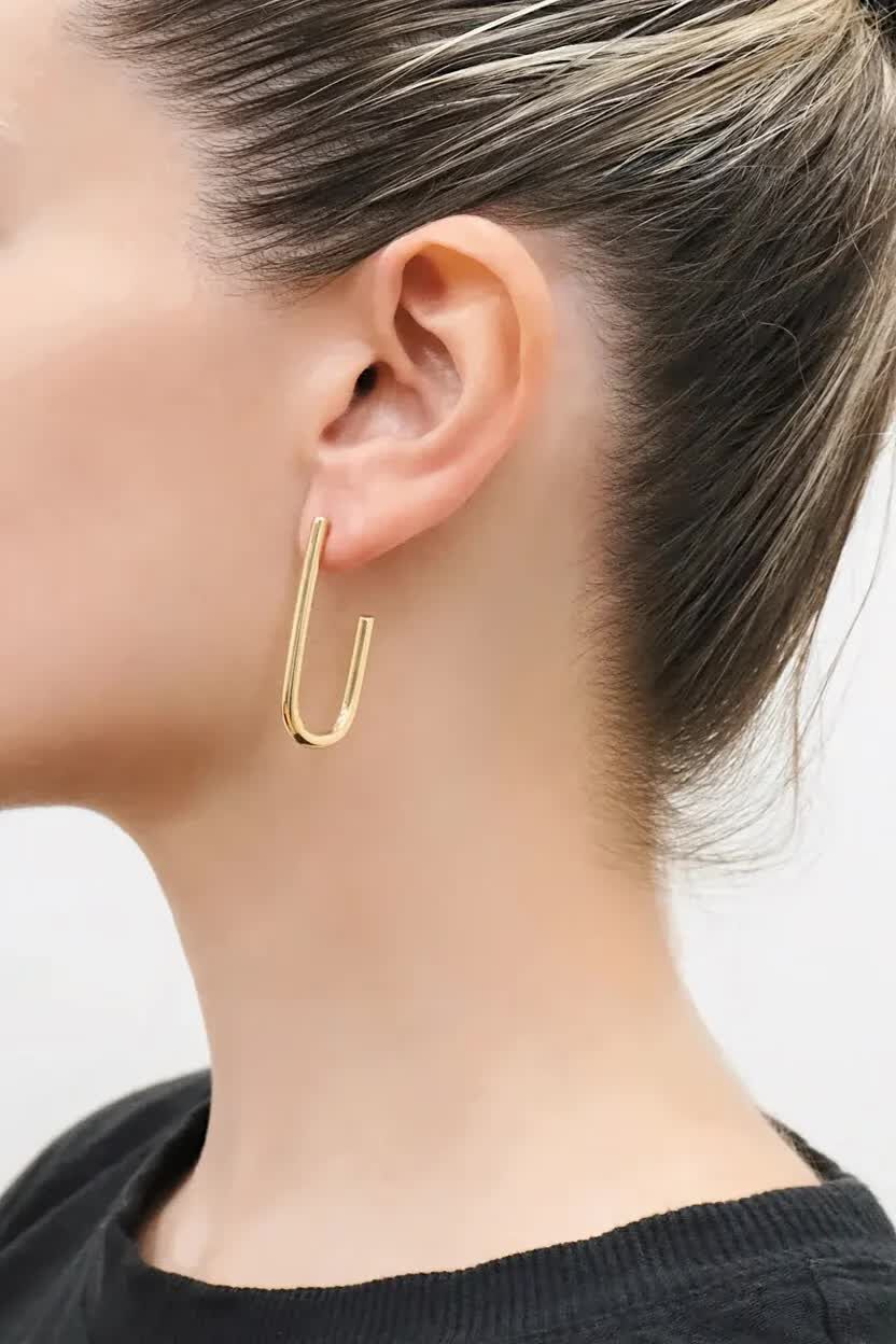 New York, Jewelry, USD 48,  Parker Hoops- Gold & Silver
