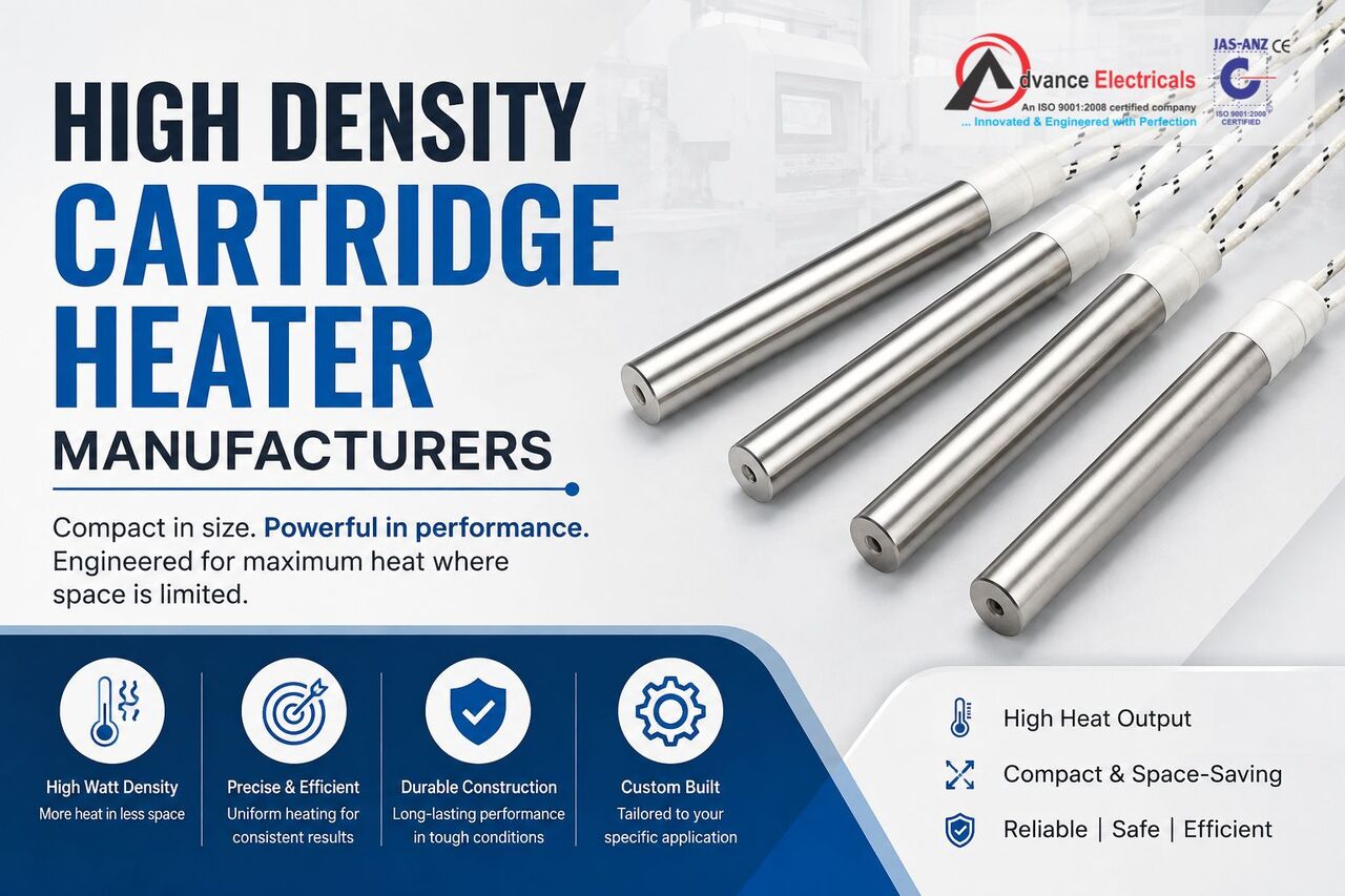New Delhi, Industrial Machinery, High Density Cartridge Heater Manufacturers