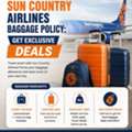 Sun Country Airlines Baggage Policy: Get Exclusive Deals