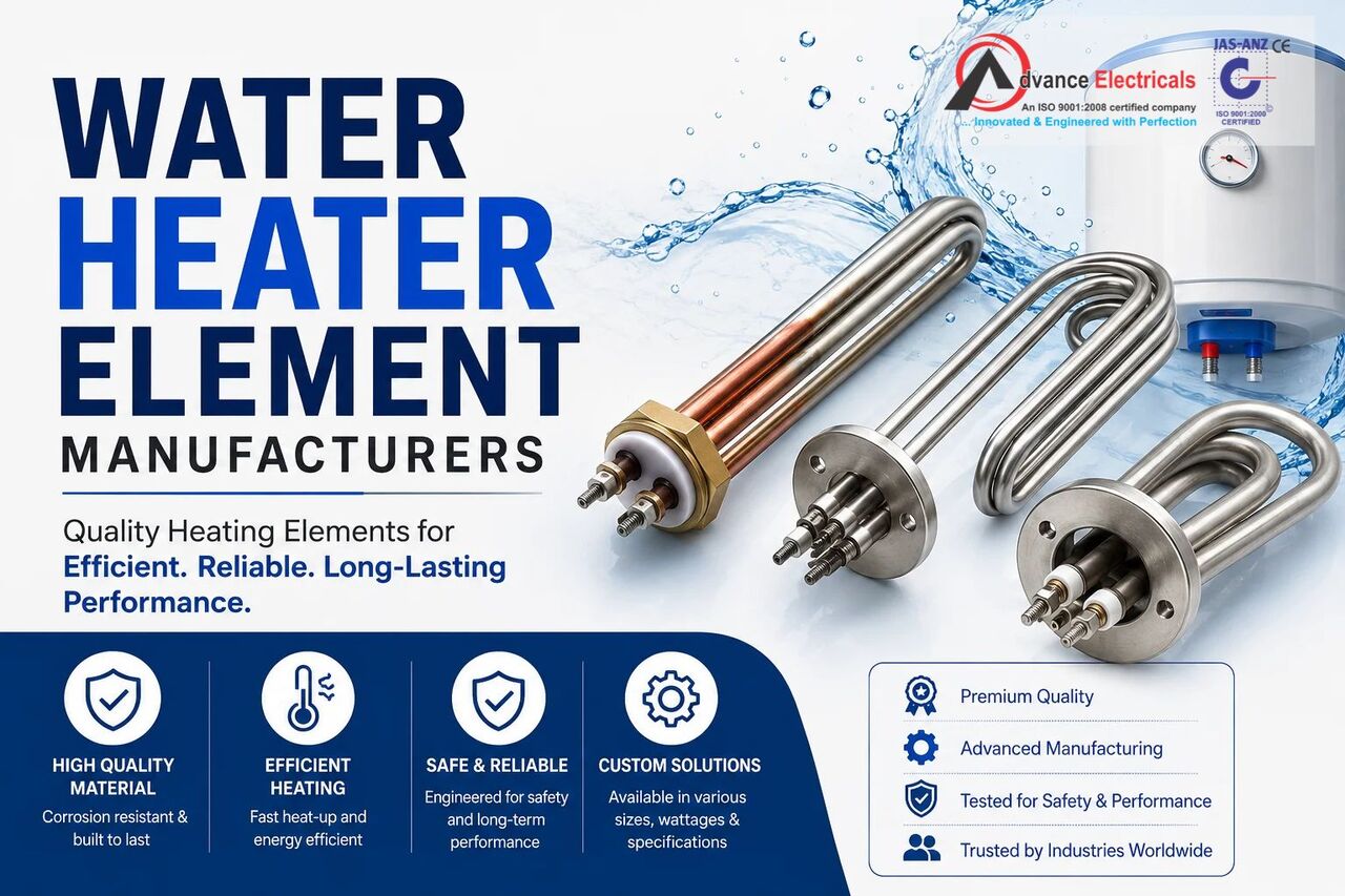 New Delhi, Industrial Machinery, Water Heater Element Manufacturers