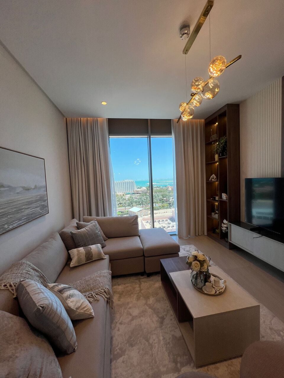 Al Seef, Apartments, Flats, Houses & Villas, BHD 550/month,  Furnished,  1 BR,  Sea View Apartment For Rent In Seef