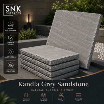 London, Businesses For Sale, Professional Kandla Grey Sandstone Paving Supplies