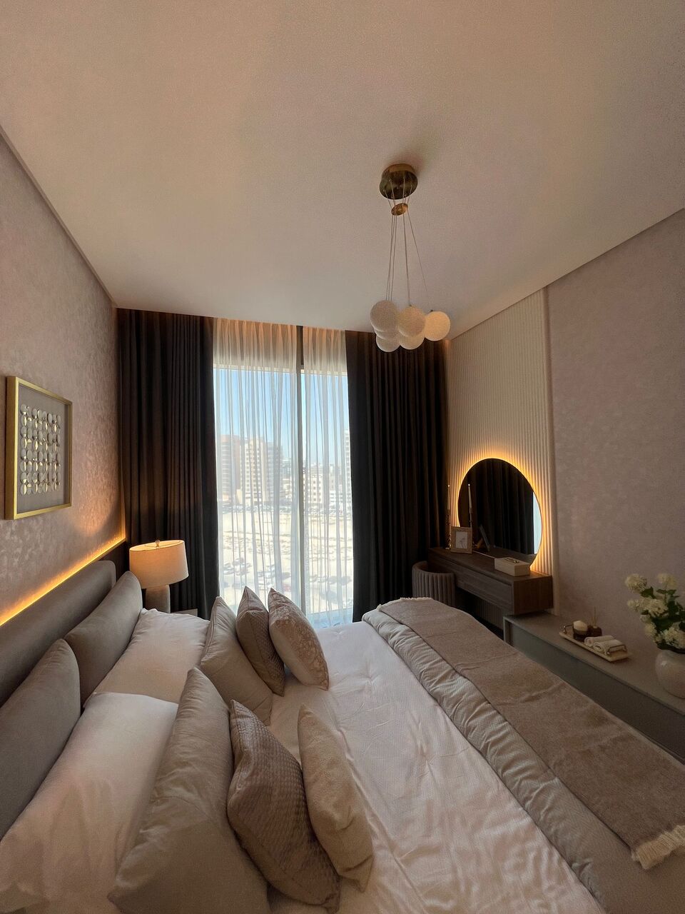 Al Seef, Apartments, Flats, Houses & Villas, BHD 460/month,  Furnished,  1 BR,  Sea View & City View Apartment For Rent