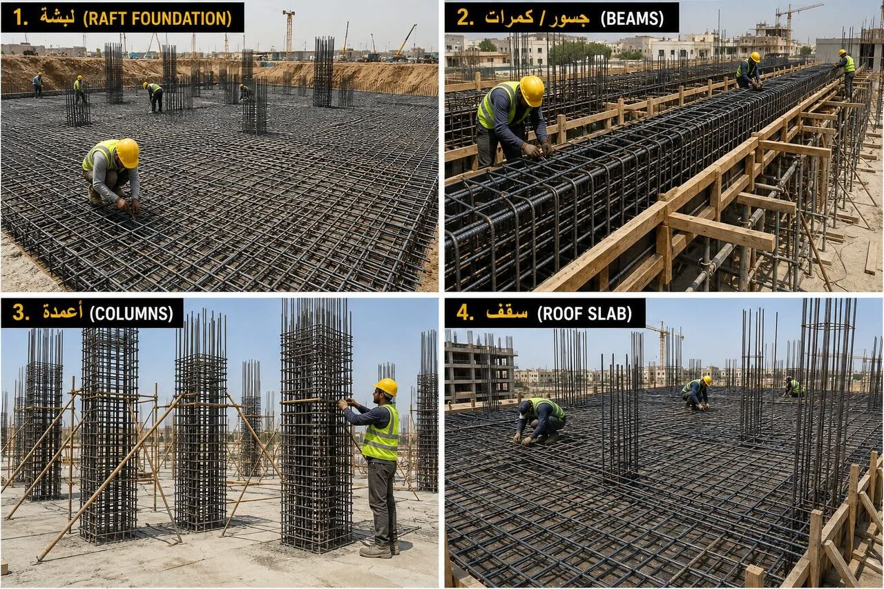 Jeddah, Job Seekers, Experienced Steel Fixer / Rebar Worker With 8 Years