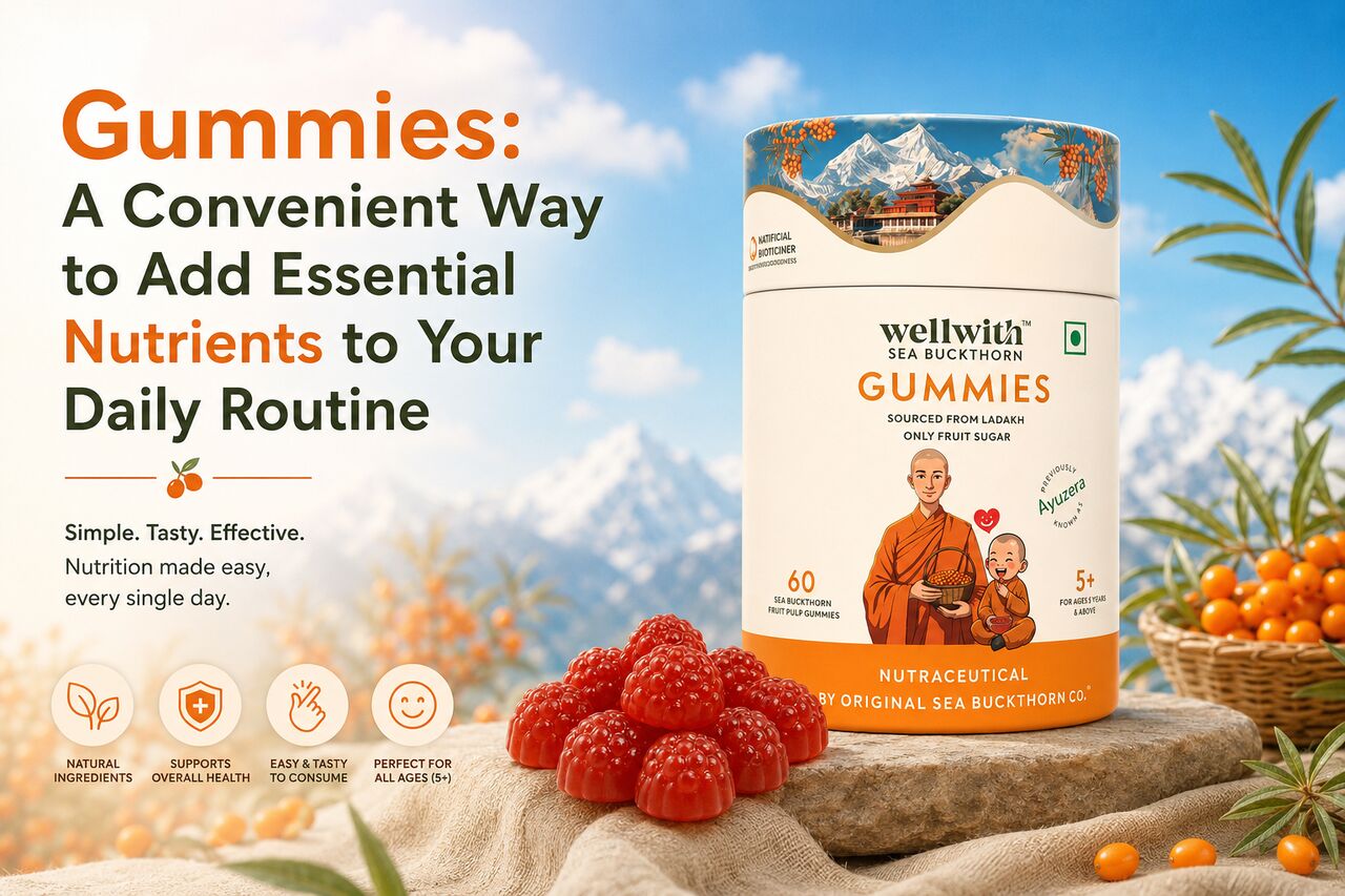 Mumbai, Health & Beauty Items, INR 1,  Sea Buckthorn Gummies: A Convenient Way To Add Essential Nutrients