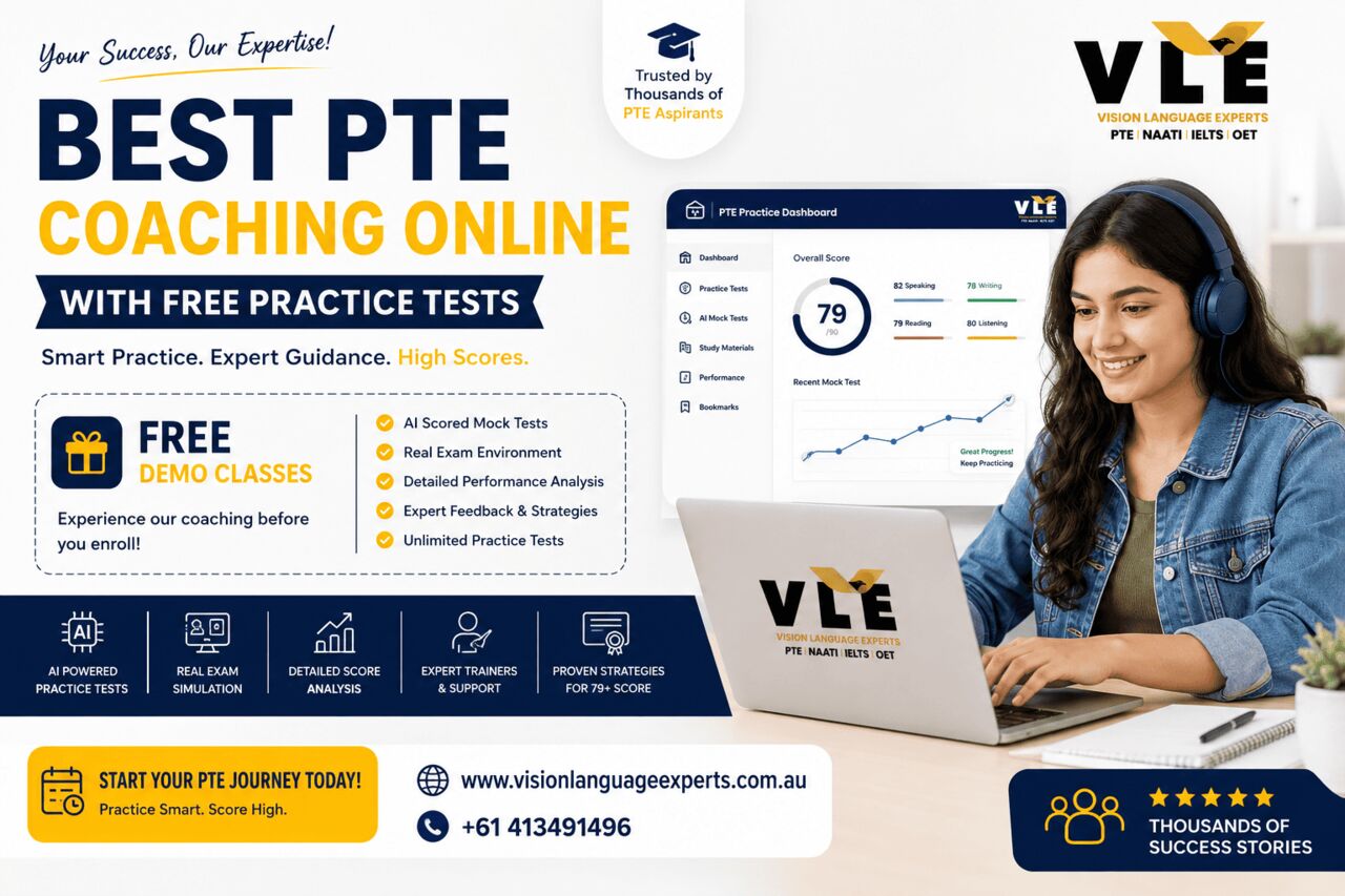 Sydney, Lessons Wanted, Join Best PTE Coaching Online For 79+ Score