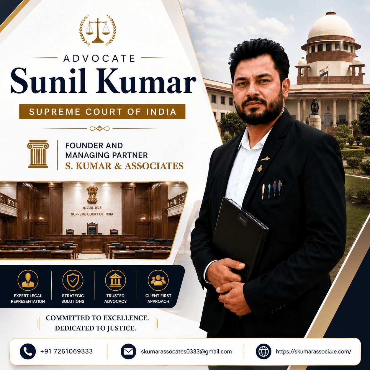 Gurgaon, Legal, Supreme Court Advocate In Gurgaon For SLPs, Appeals & Constitutional Litigation