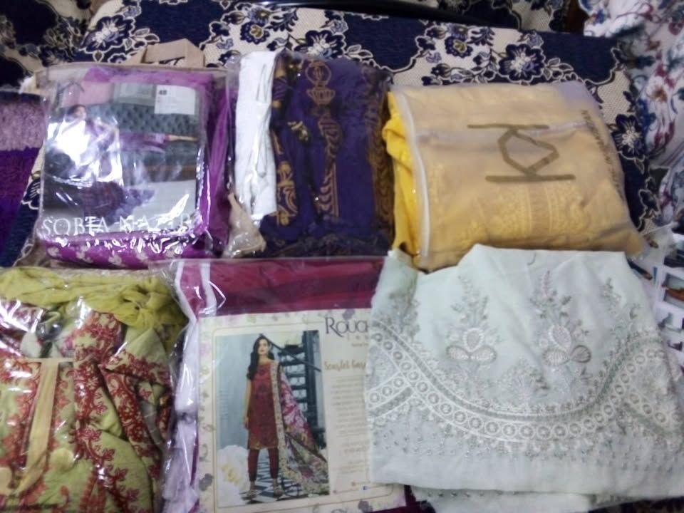 Al Maathar, Household Items, SAR 199,  Ladies Embroidery Suite Stitched & Unstitched For Sale In Riyadh Only199SR