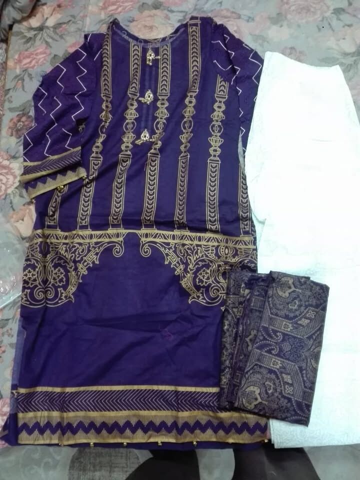 Al Maathar, Household Items, SAR 199,  Ladies Embroidery Suite Stitched & Unstitched For Sale In Riyadh Only199SR