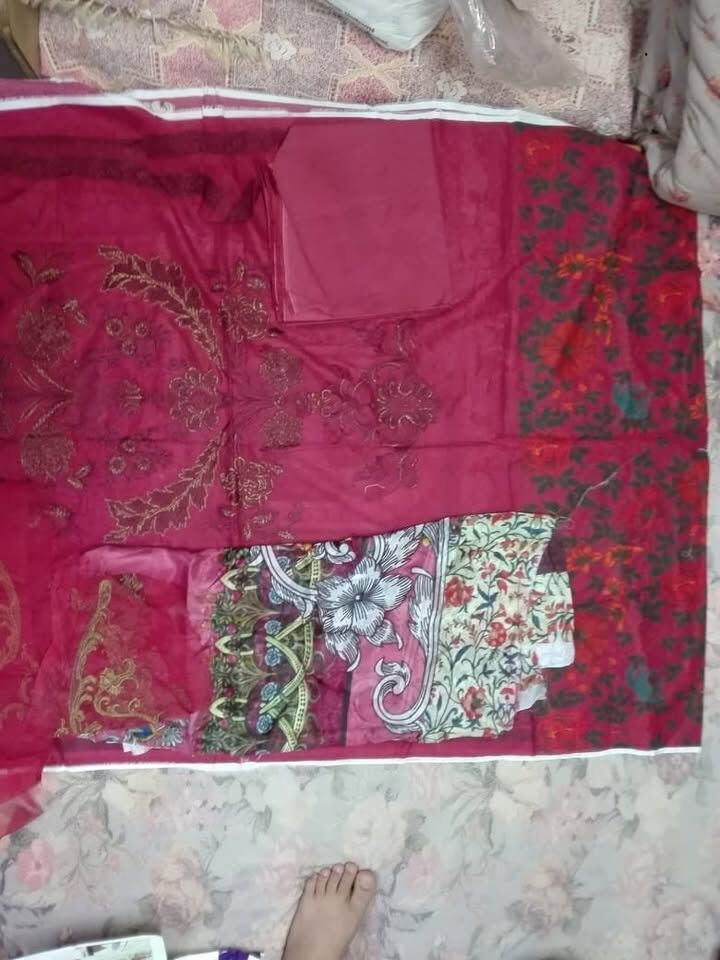 Al Maathar, Household Items, SAR 199,  Ladies Embroidery Suite Stitched & Unstitched For Sale In Riyadh Only199SR