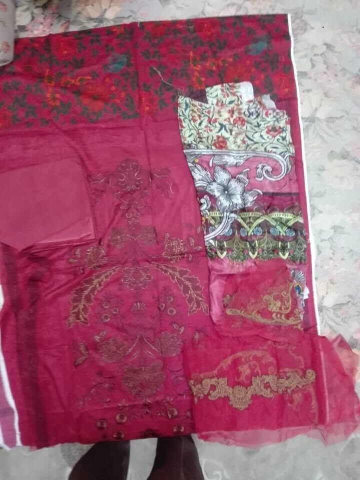 Al Maathar, Household Items, SAR 199,  Ladies Embroidery Suite Stitched & Unstitched For Sale In Riyadh Only199SR