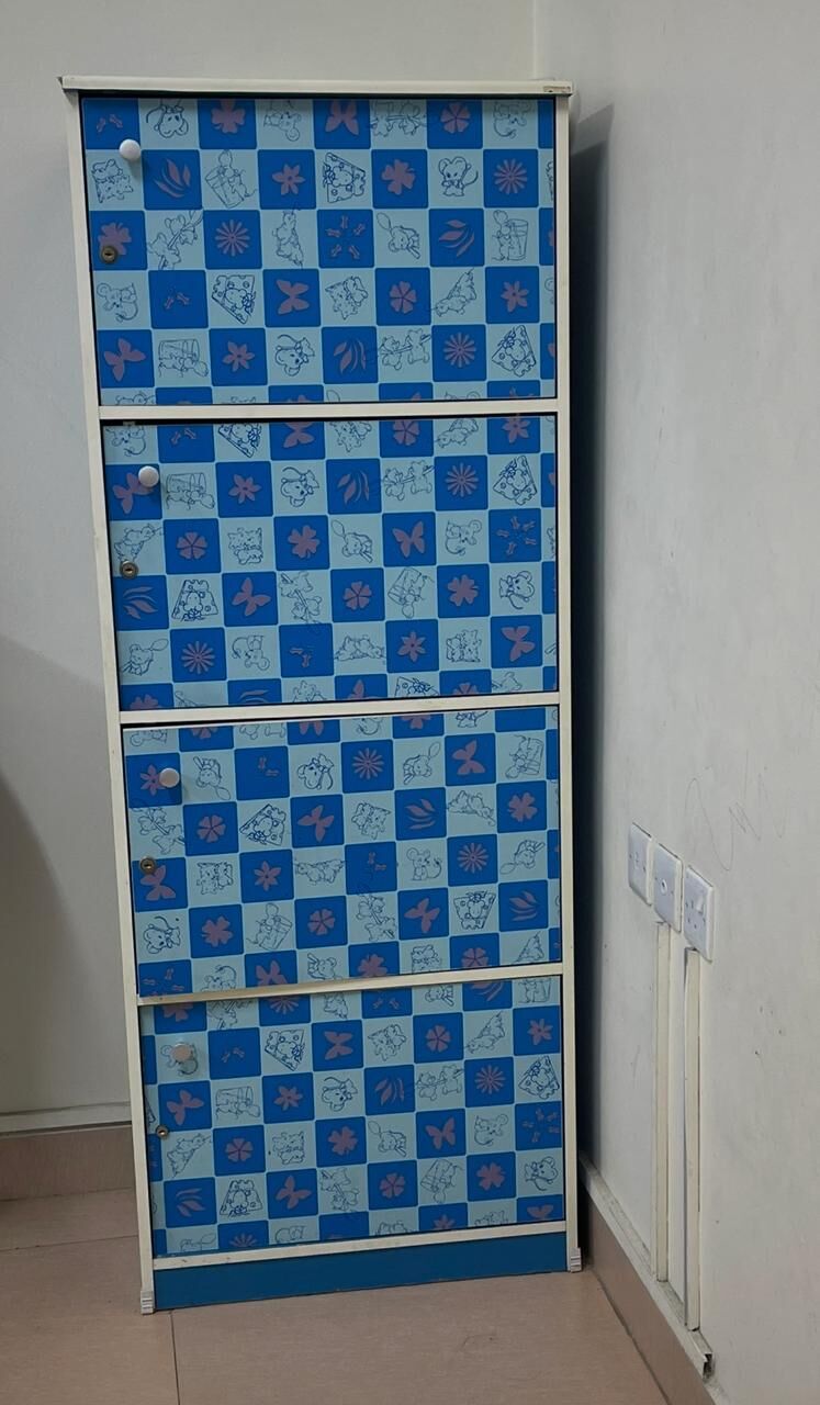 Manama, Baby & Kid Stuff, BHD 10,  4 DOOR DRAWERS CABINET FOR SALE - Stored Kids Stuff