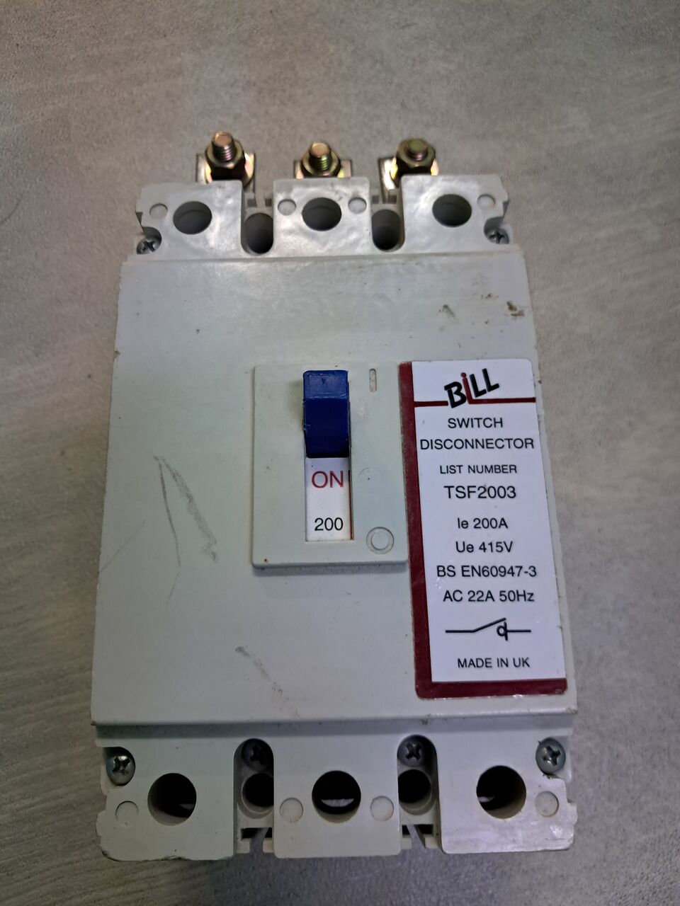 Jeddah, Electrical & Plumbing, SAR 200,  Switch Disconector TSF2003 ,  200 A