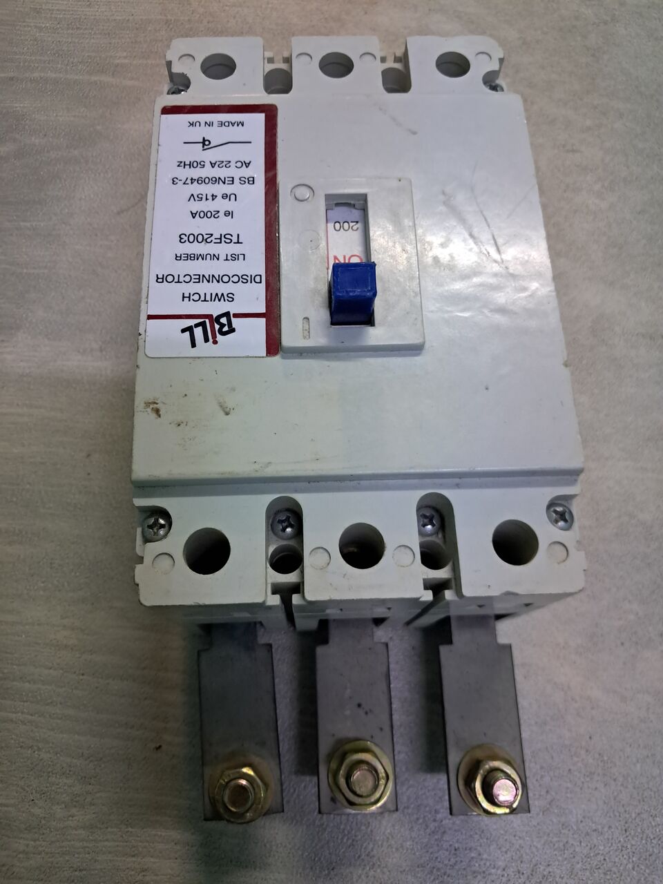 Jeddah, Electrical & Plumbing, SAR 200,  Switch Disconector TSF2003 ,  200 A
