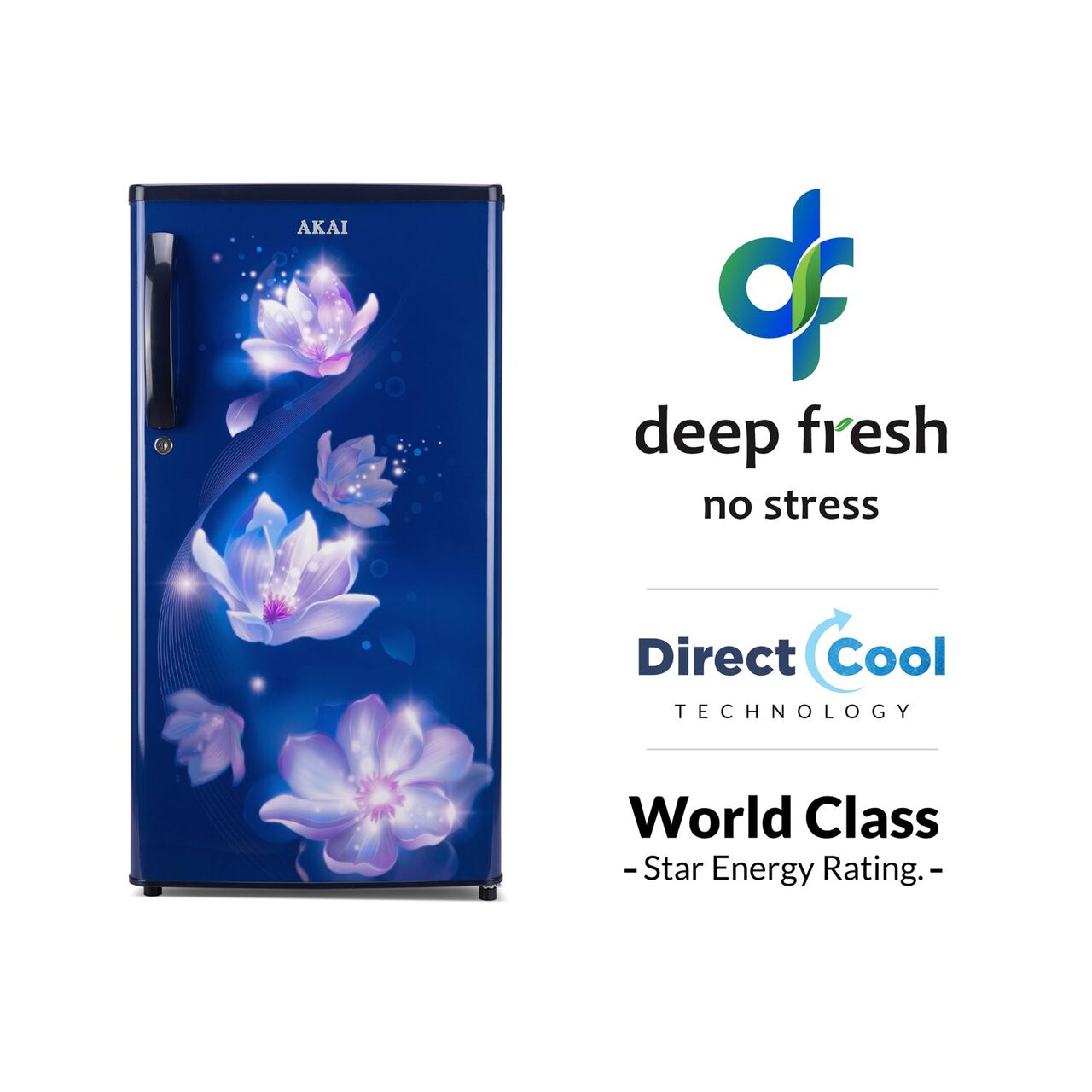 Chandigarh, Electronics, INR 12990,  Akai Fridge: Smart Cooling For Fresh, Everyday Living