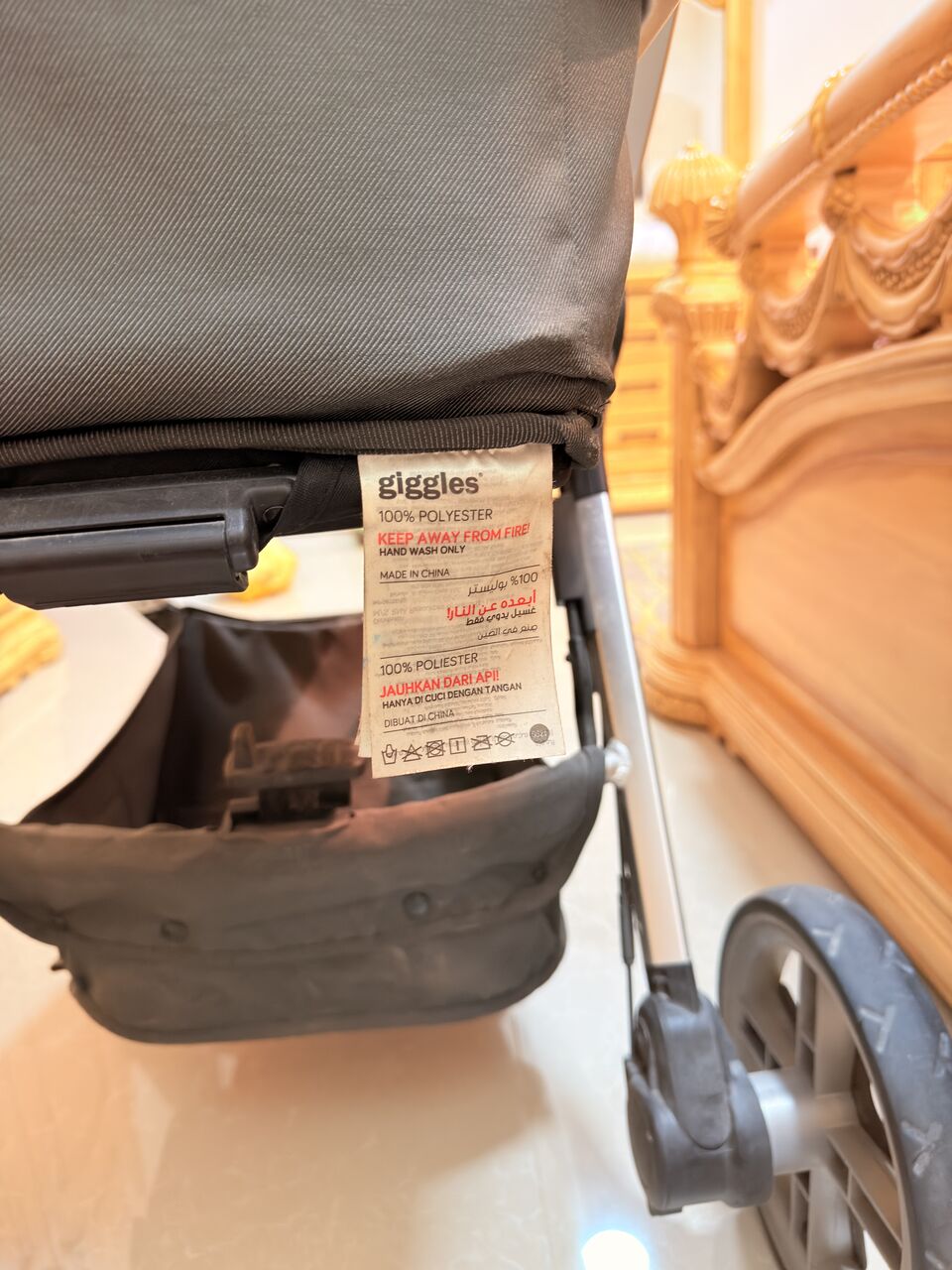 Riyadh, Baby & Kid Stuff, SAR 400,  Selling My GIGGLES Baby Stroller / Pram, Which Is In Excellent Condition And Looks Almost