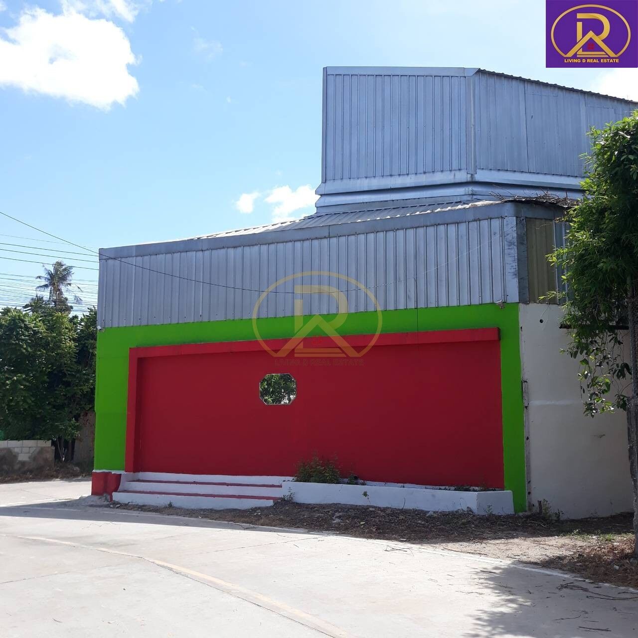 Bangkok, Villas, THB 40000,  120 Sq. Feet,  Factory Warehouse For Rent, 480 Square Meters, Near Road 36, Along The Railway, Nong Pla