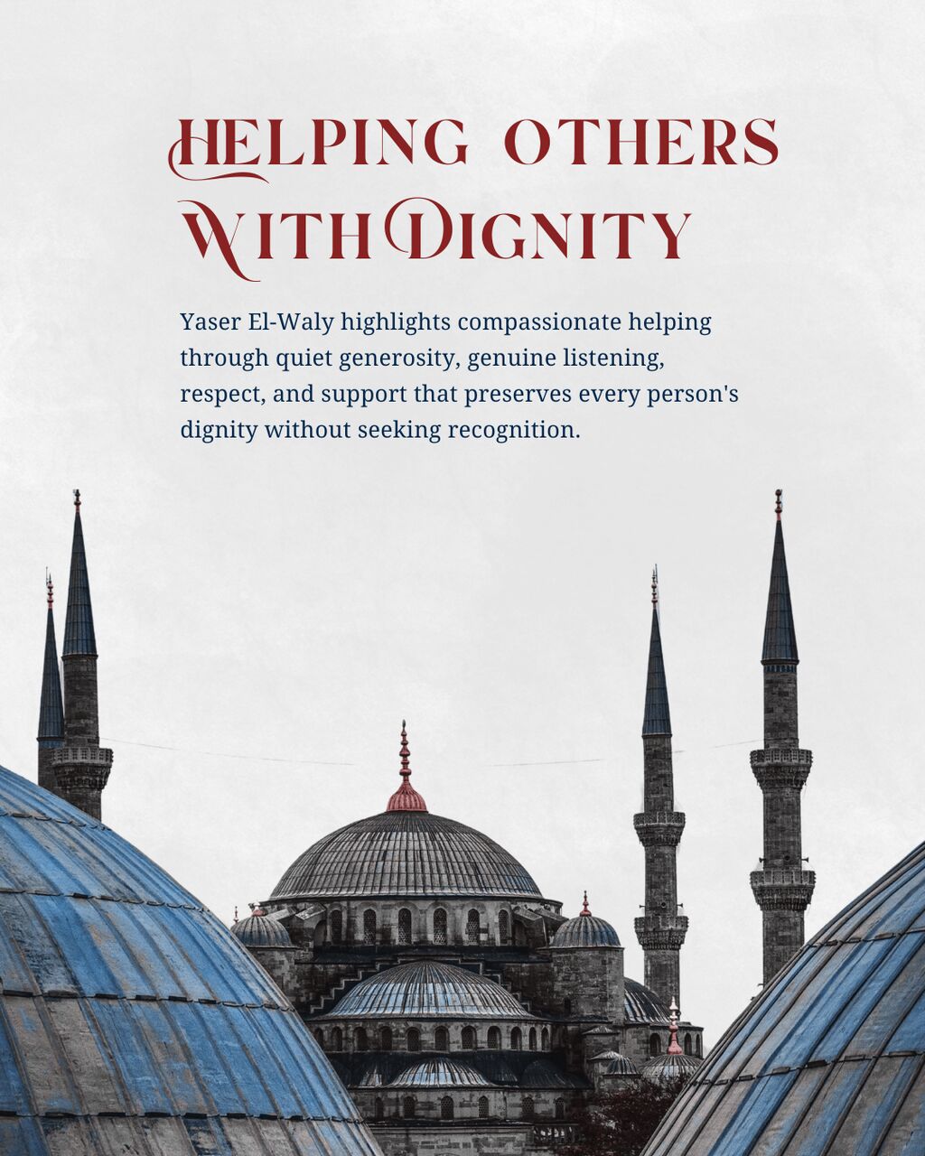 Melbourne, Local News, Helping Others With Dignity &ndash; Yaser El-Waly