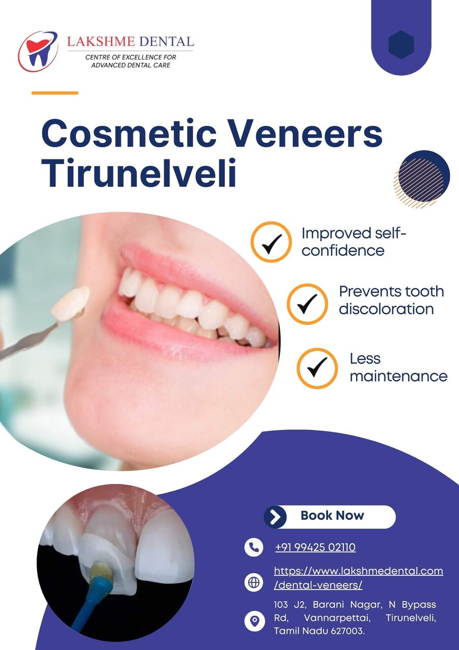 Chennai, Dental, Cosmetic Veneers Tirunelveli