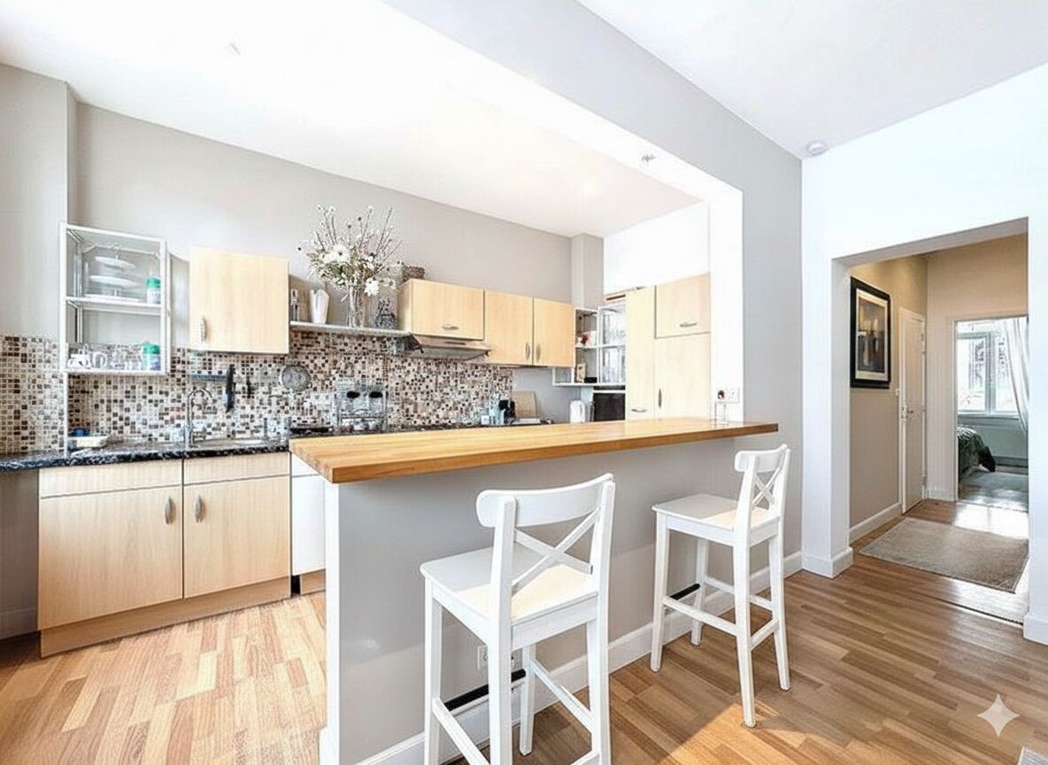 Brussels, Apartments, Flats, Houses & Villas, EUR 1650/month,  2 BR,  Quiet, Cozy, And Sun-drenched Apartment