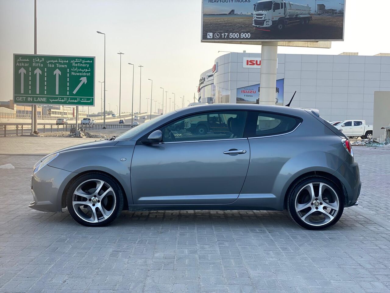 Manama, Vehicles, Cars & Trucks , BHD 1100,  Alfa Romeo Mito,  2013,  Automatic,  72850 KM,    (Grey)