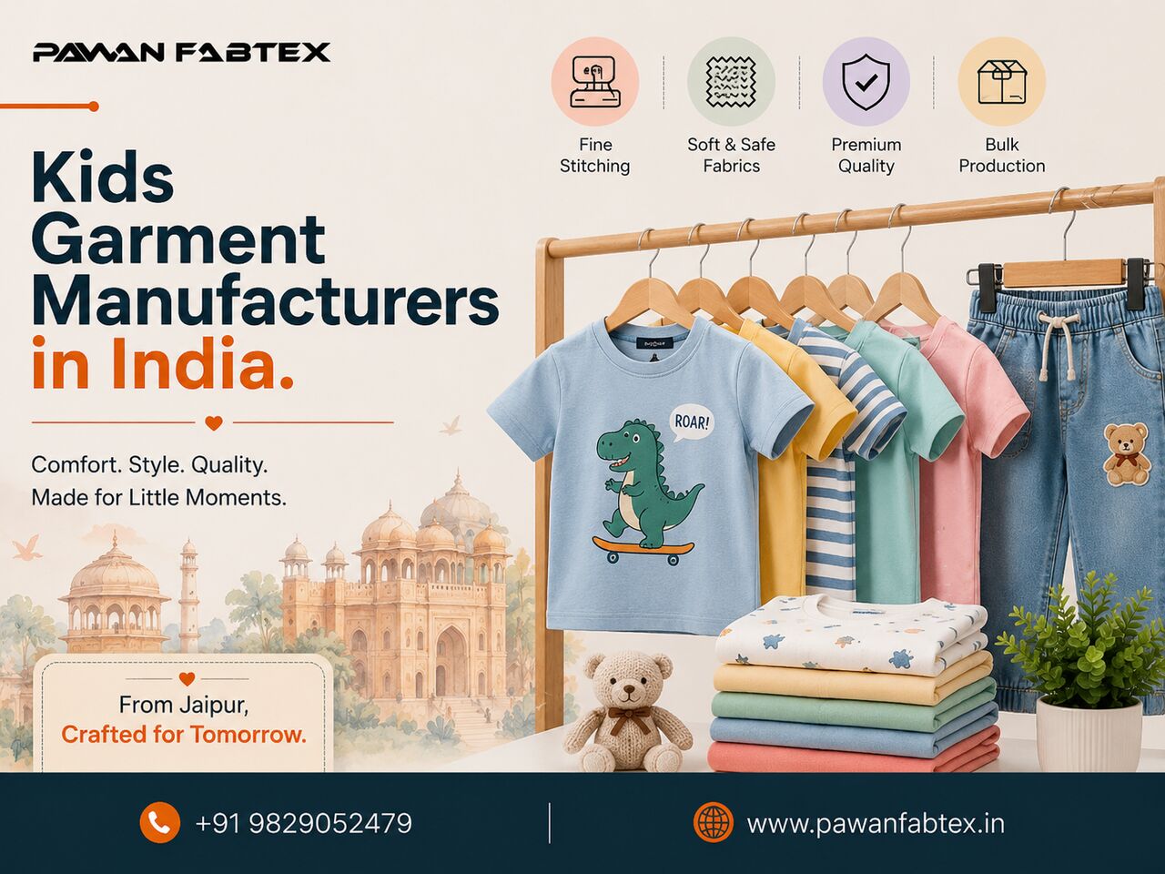 Jaipur, Fashion & Design, Building Better Kidswear Brands Through Reliable Manufacturing