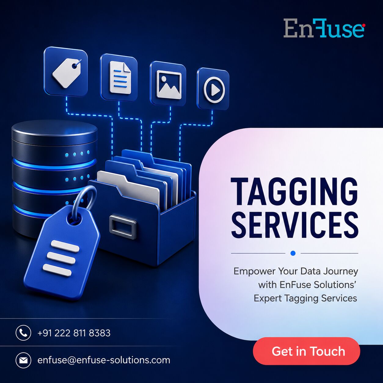 Mumbai, Marketing, Empower Your Data Journey With EnFuse Solutions&rsquo; Expert Tagging Services
