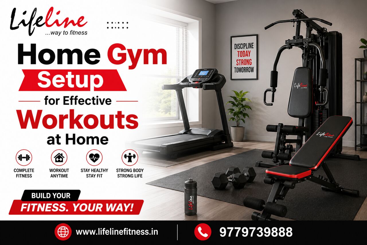 Punjab, Health, Home Gym Setup For Effective Workouts At Home : Lifeline Fitness