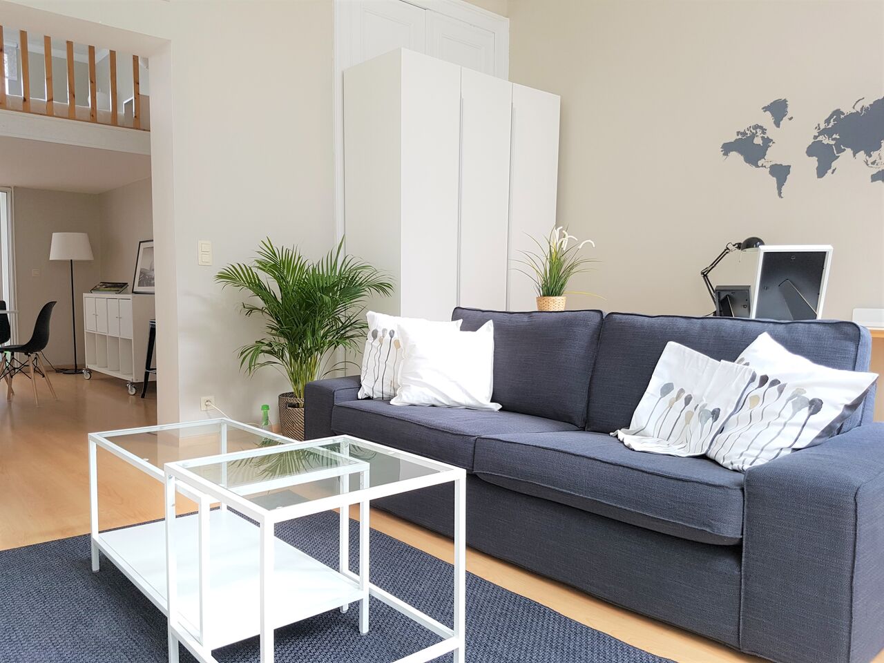 Brussels, Apartments, Flats, Houses & Villas, EUR 1500/month,  2 BR,  80 Sq. Meter,  Quiet And Cozy Apartment