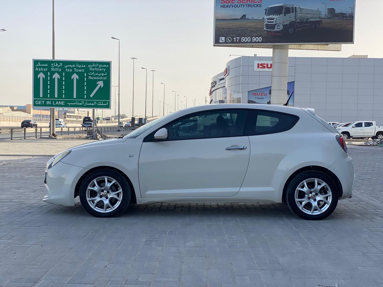 Manama, Vehicles, Cars & Trucks , BHD 1100,  Alfa Romeo Mito,  2013,  Automatic,  85000 KM,    (White)