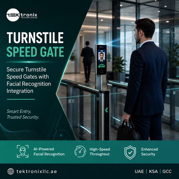 Dubai, Computer, Turnstile Speed Gates For High-Security Environments In The UAE
