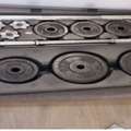 SAR 300,  Barbell Set In A Molded Carrying Case