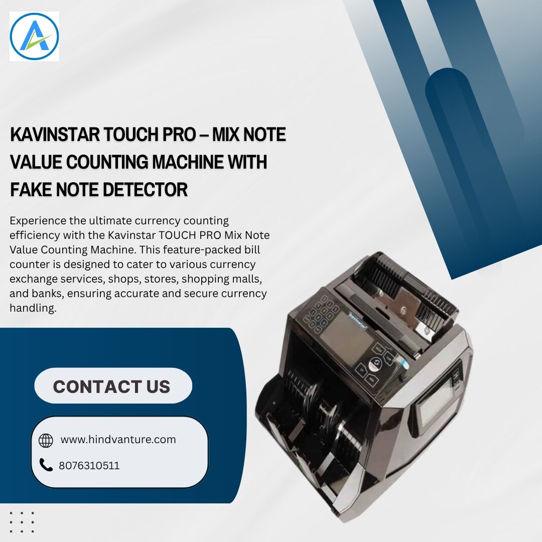 New Delhi, Legal, Kavinstar Touch PRO Mix Note Counting Machine