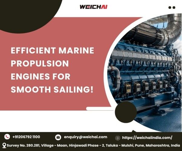 Pune, Labor/Moving, Choose Dependable Marine Propulsion Engines From Weichai India