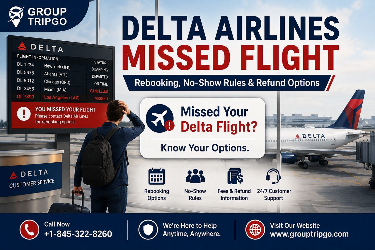 New York, Travel, What Happens If You Miss A Flight With Delta Air Lines?
