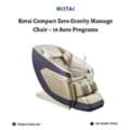 INR 129999, Compact Zero Gravity Massage Chair – 19 Auto Programs