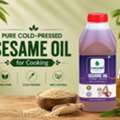 INR 814,  Pure Cold-Pressed Sesame Oil For Cooking
