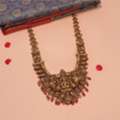 Gold Plated Silver Haram For Bridal Elegance | Padmam