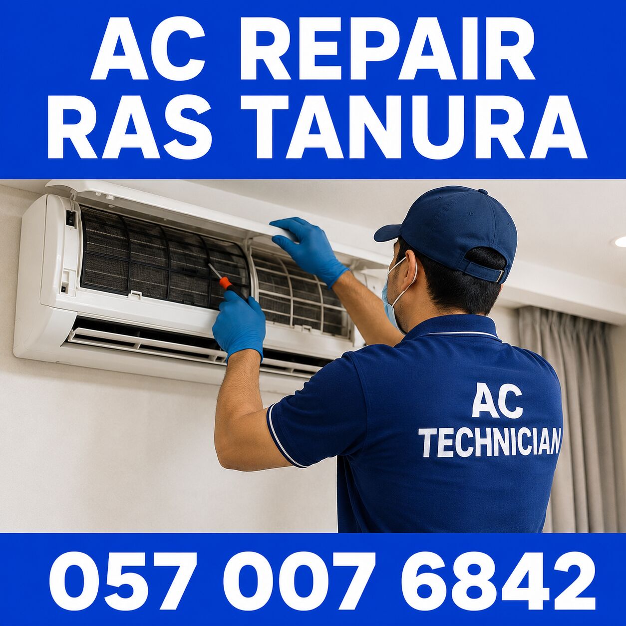 Ras Tanura, Air Conditioning, 🟦🟦🟦 AC REPAIR RAS TANURA | 🟦 AC CLEANING & GAS REFILL | 057 007 6842 🟦🟦🟦