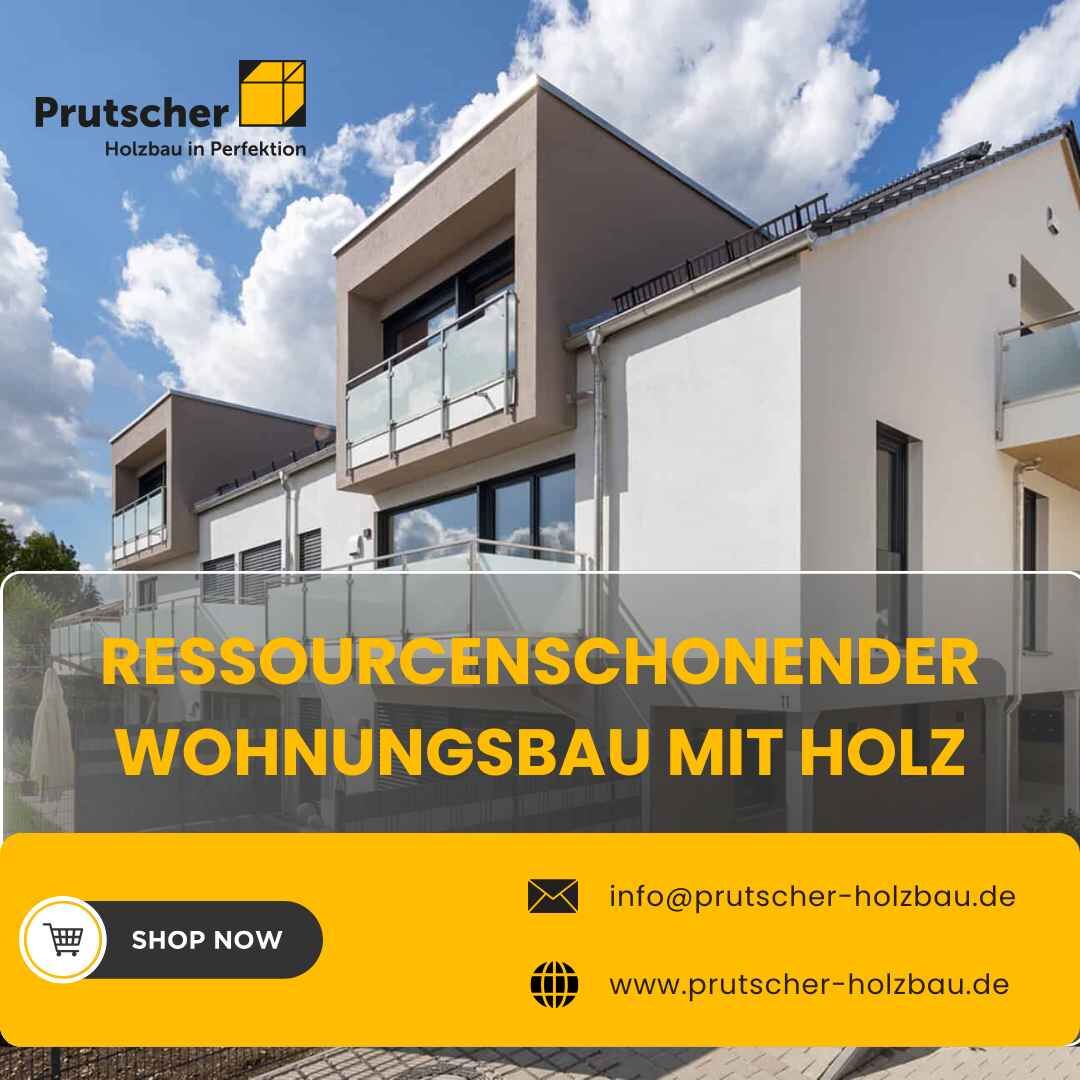 Berlin, Construction, Ressourcenschonender Wohnungsbau Mit Holz