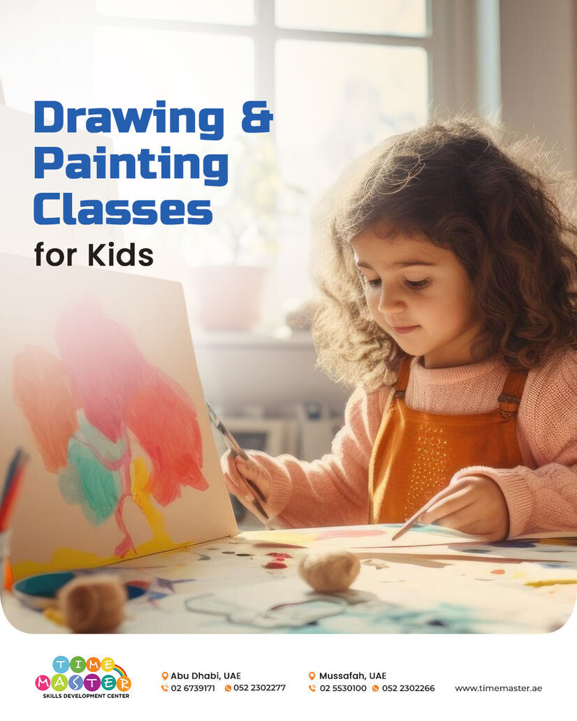 Abu Dhabi, Lessons Offered, Where Little Artists Create Big Ideas: Summer Drawing & Painting Camp