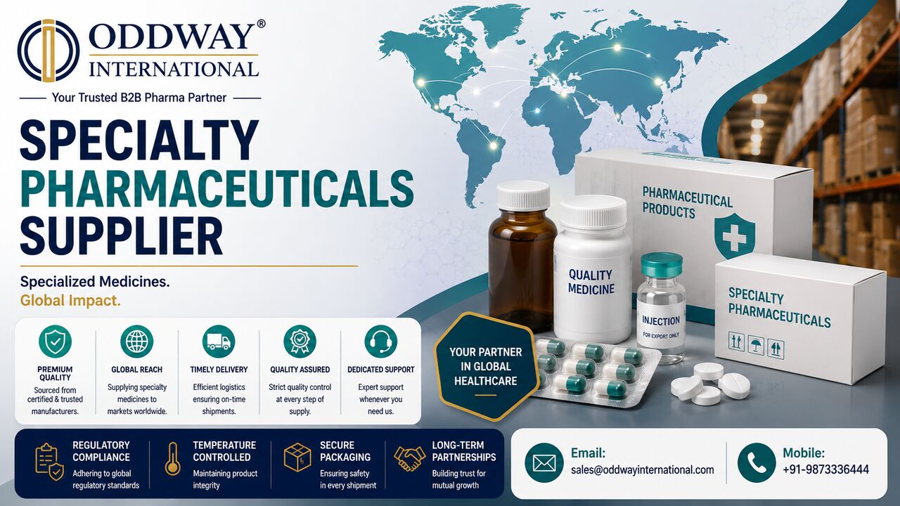 New York, Health & Beauty Items, Specialty Pharmaceutical Distributors USA: Export Ready &mdash; Oddway Supply