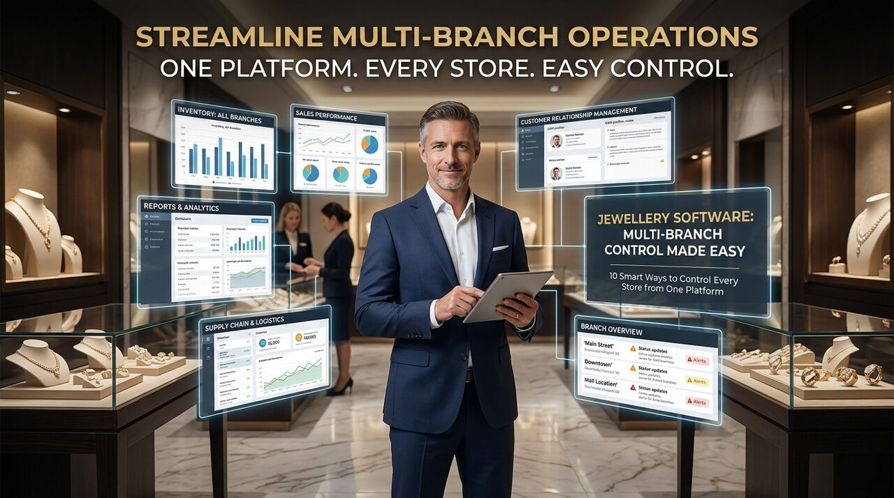 Kerala, Software, INR 1,  Jewellery Software For Multi-Branch Management Made Easy: 10 Smart Ways To Control Every S